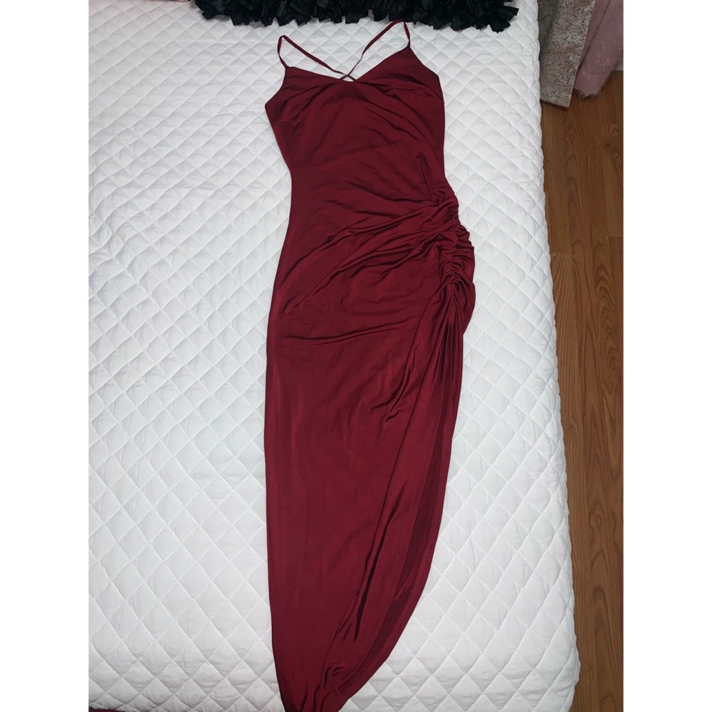 Burgundy Dress